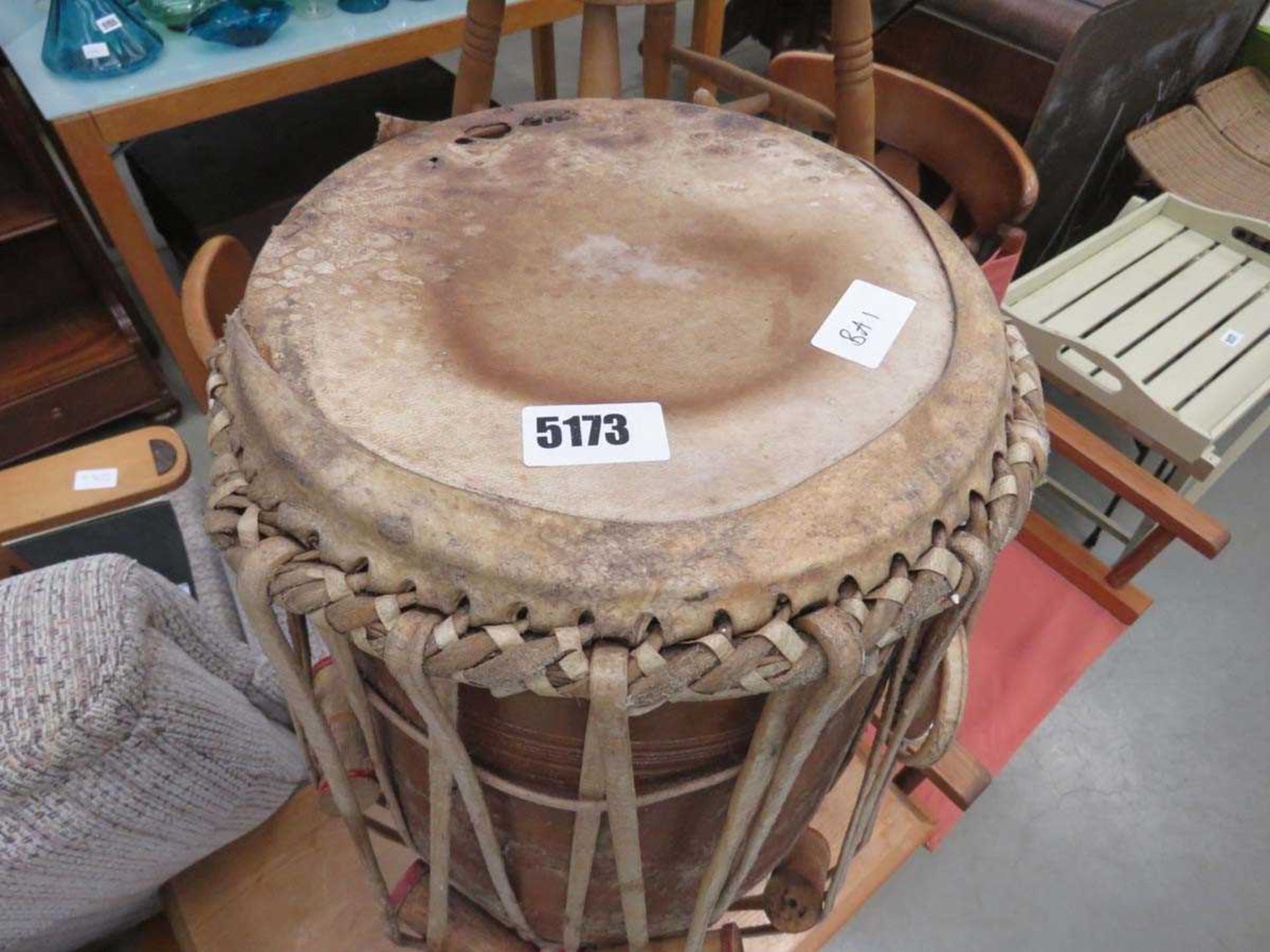 Indian drum - Image 2 of 2