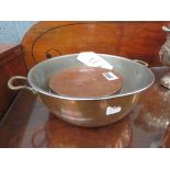 Copper cooking pot plus a warming flask