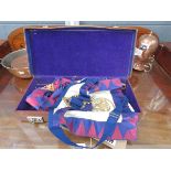 Masonic case with apron