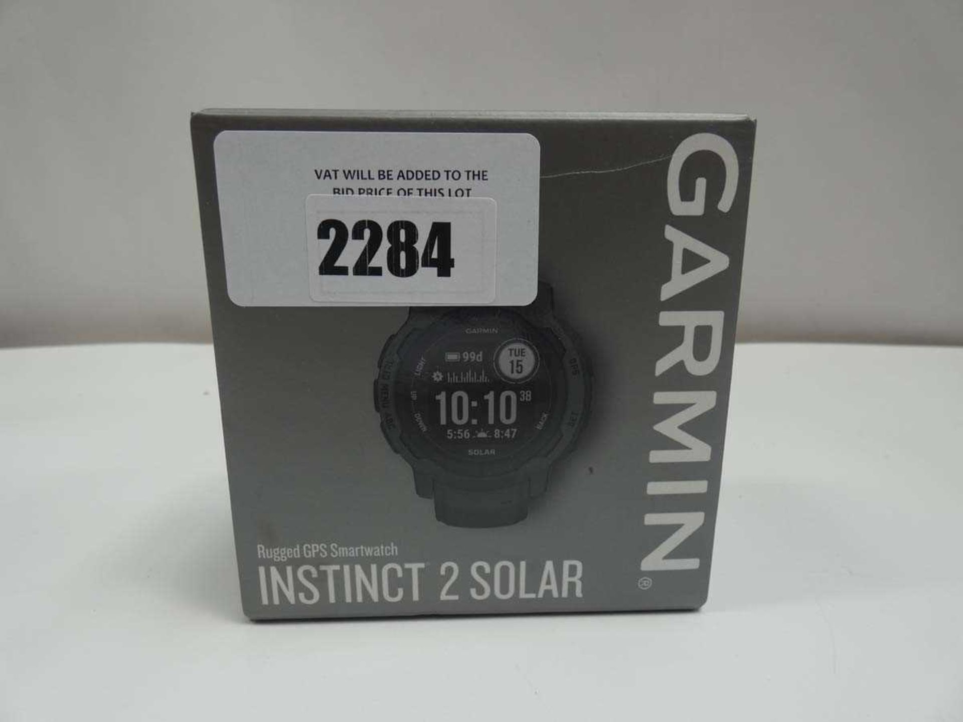 +VAT Garmin Instinct 2 Solar rugged GPS smartwatch