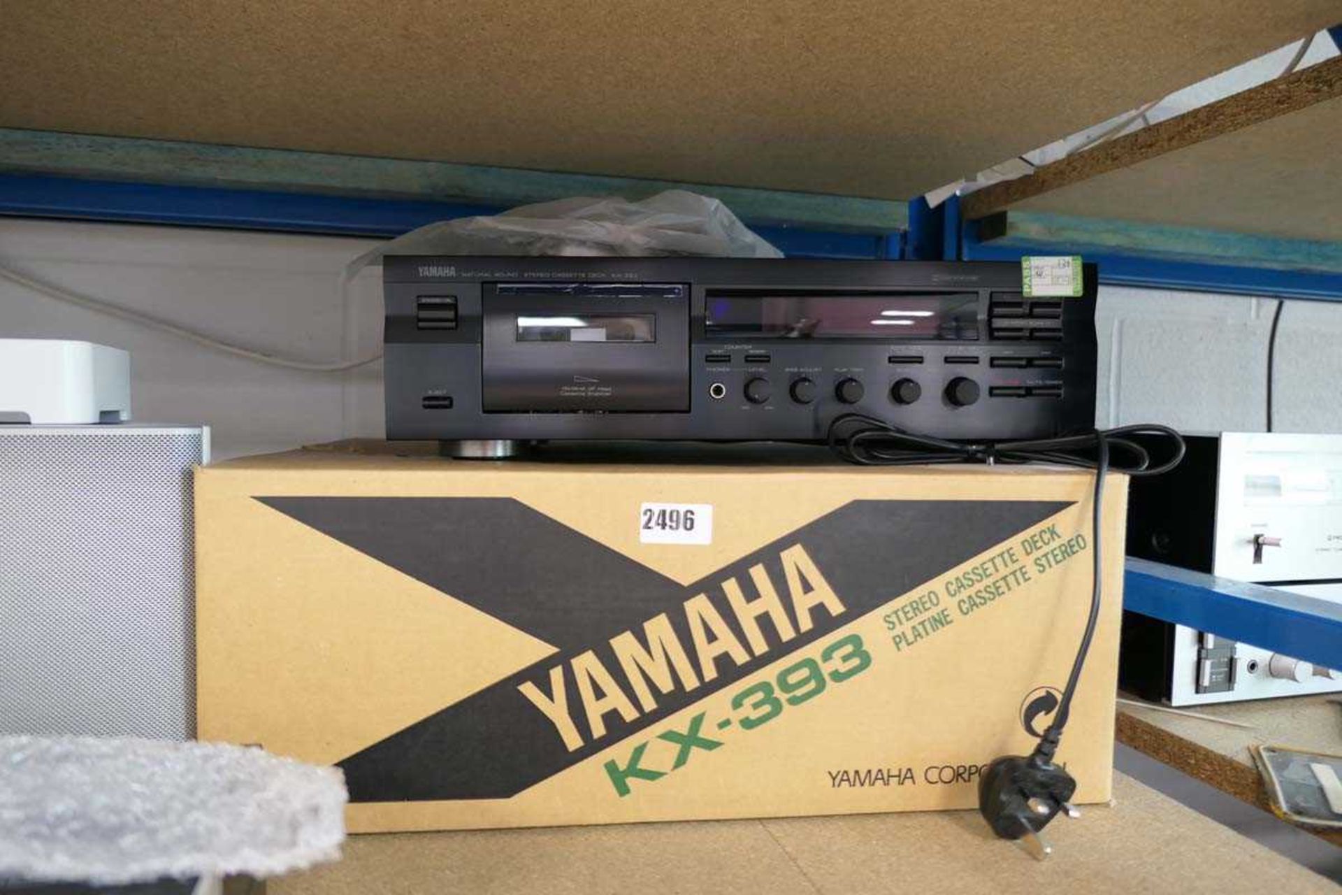 Yamaha natural sounds stereo cassette deck model KX-393