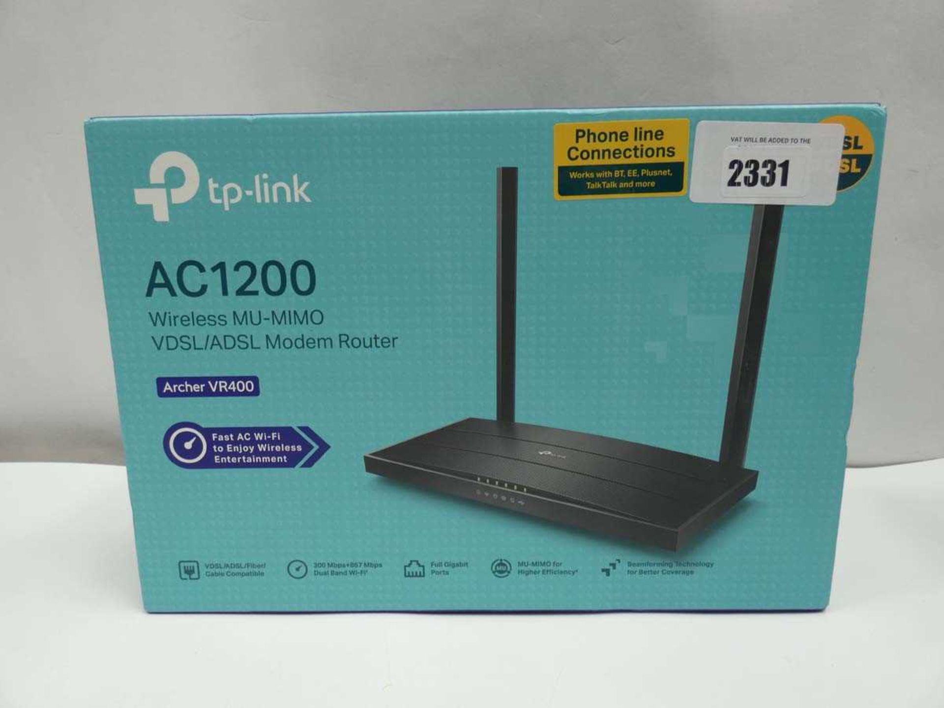 +VAT TP-Link AC1200 Gigabit WiFi Router