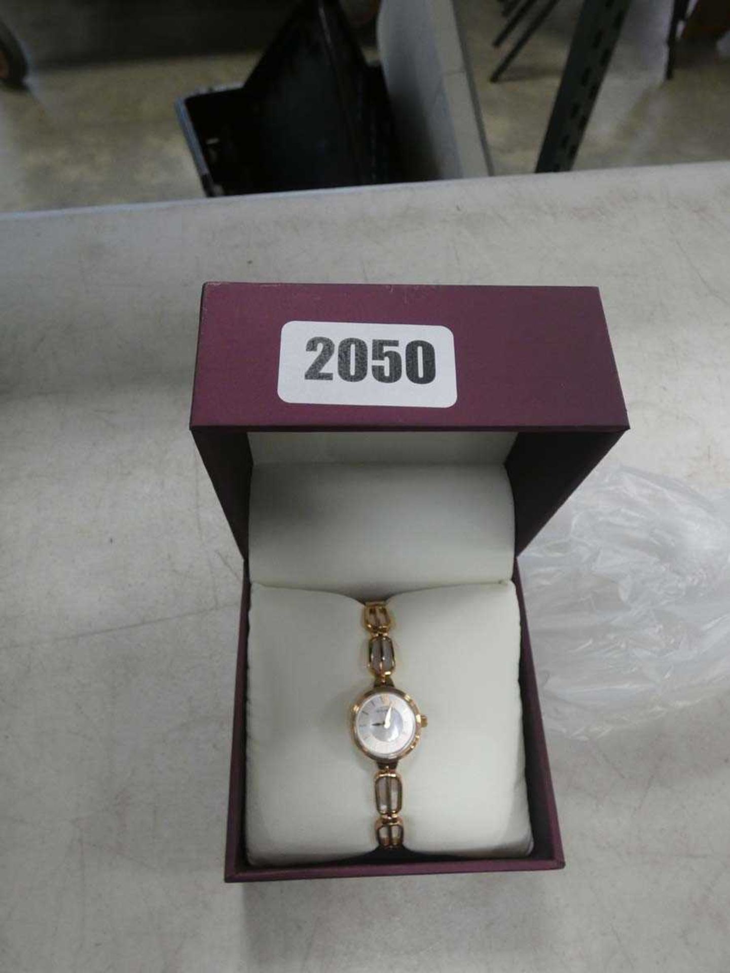 Ladies Accurist wristwatch with case