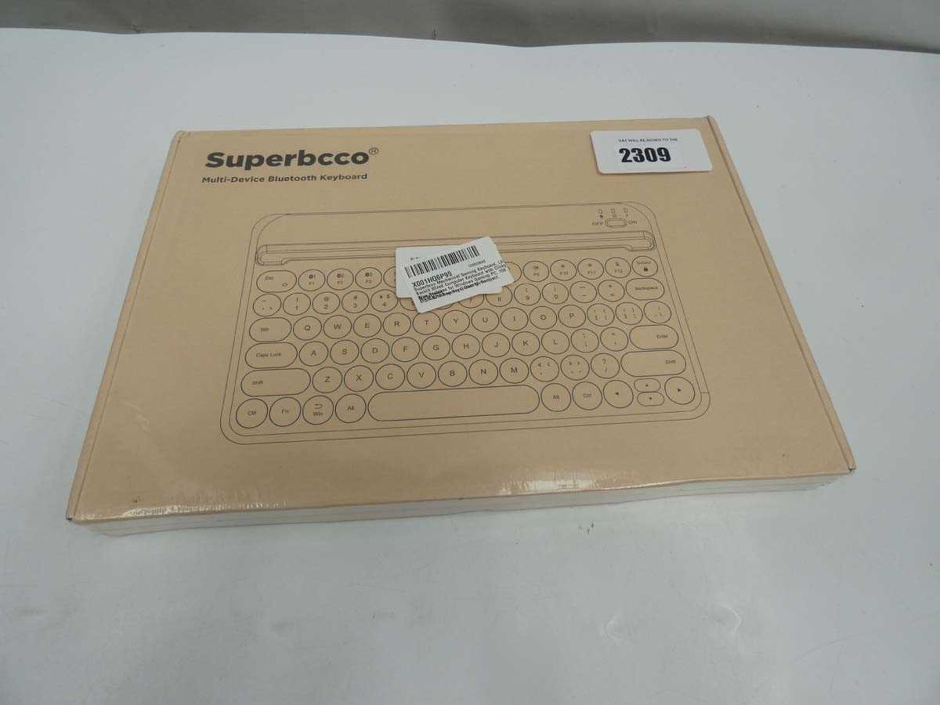 +VAT Superbcco multi-device bluetooth keyboard