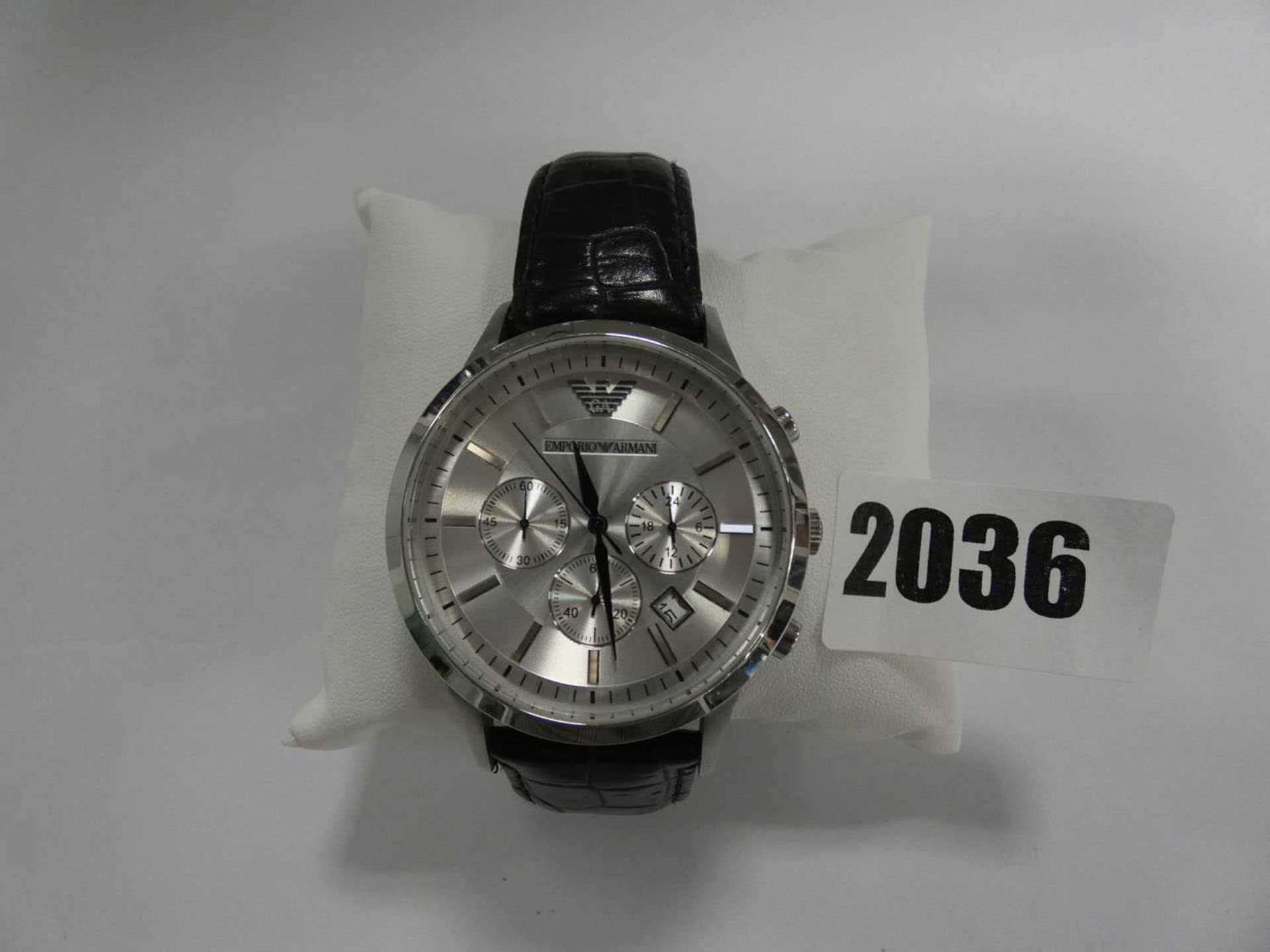 Gents Emporio Armani chronograph strap wristwatch with date, ref. AR2432