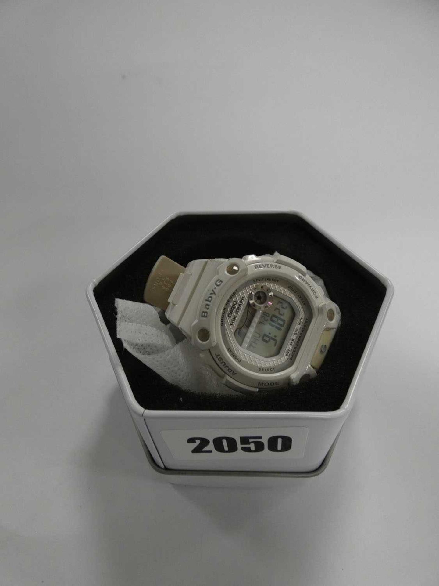Casio Baby G watch with case and manual