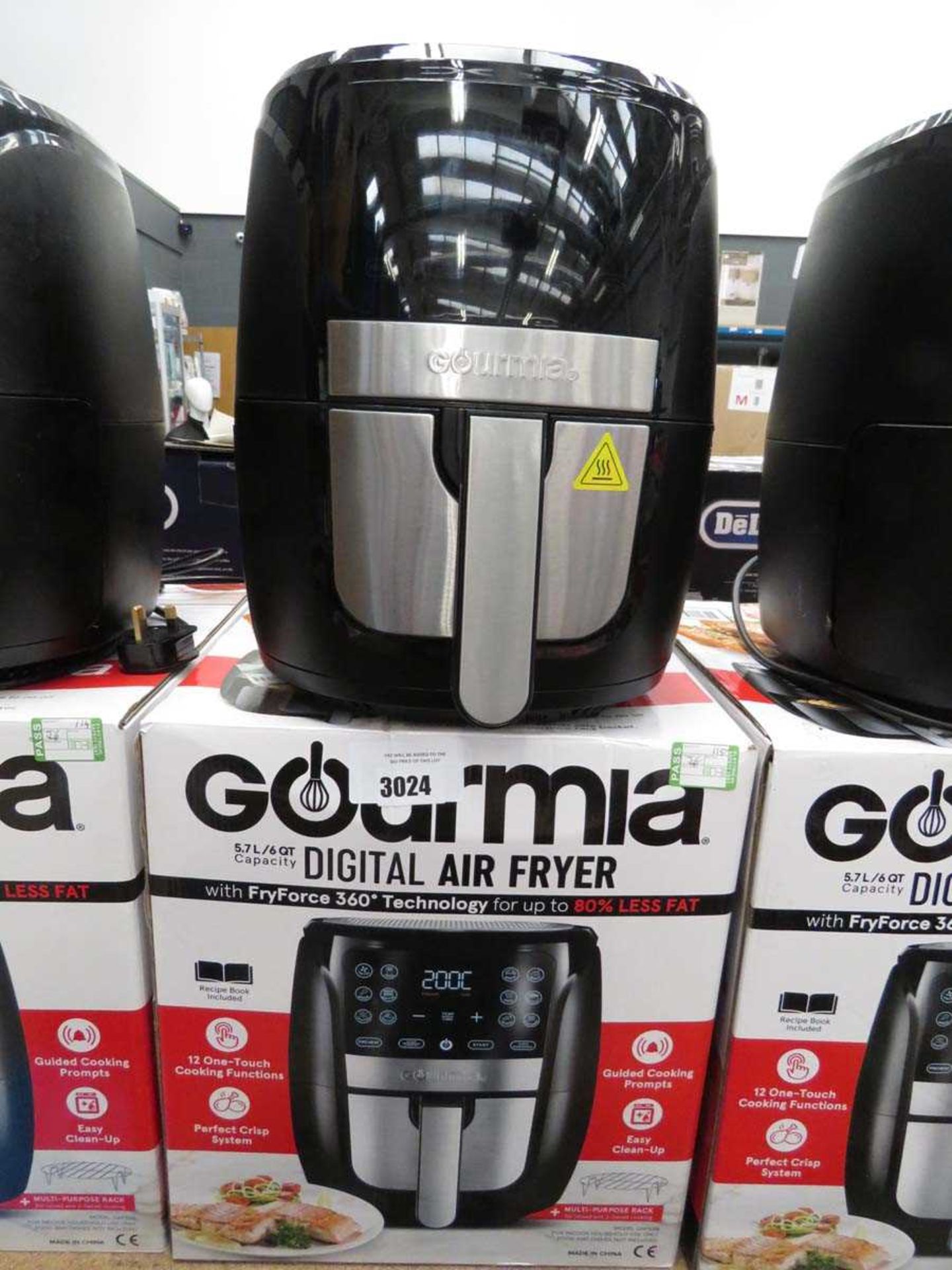 +VAT Gourmia 5.7L digital air fryer