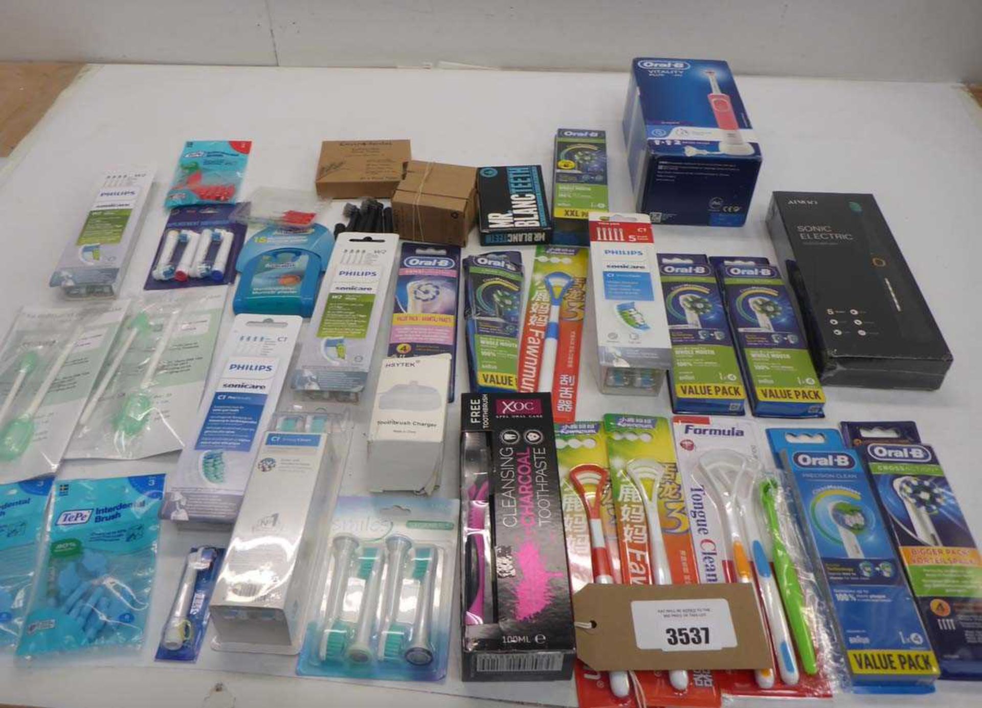 +VAT Oral care products including Oral-b vitality plus, Sonic electric toothbrush, teeth whitening