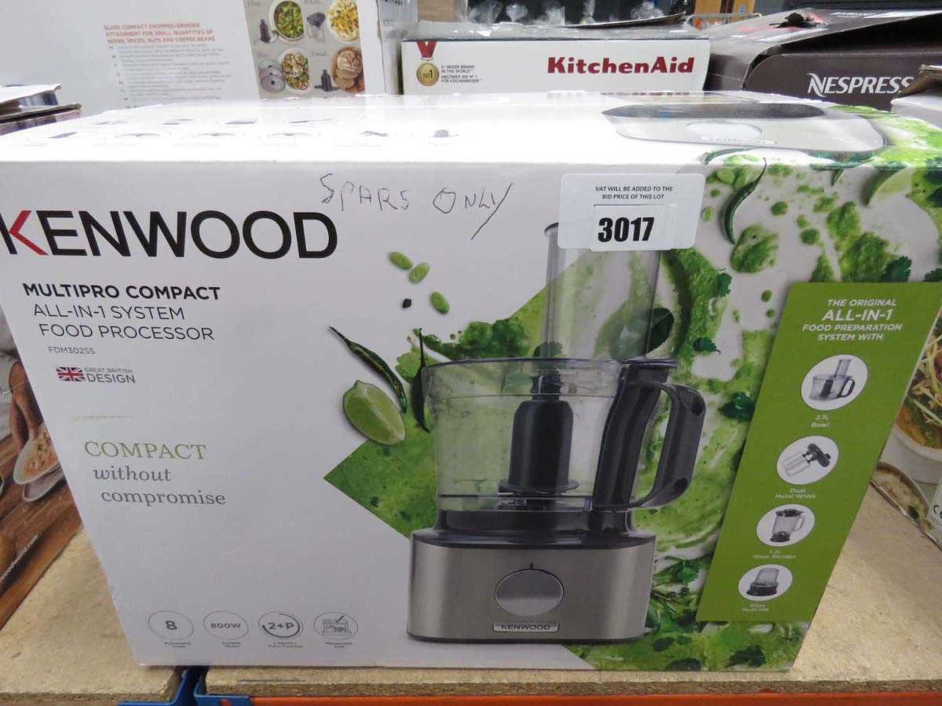+VAT Kenwood Multi Pro compact all in one system food processor accessories (Parts only) - Image 2 of 2