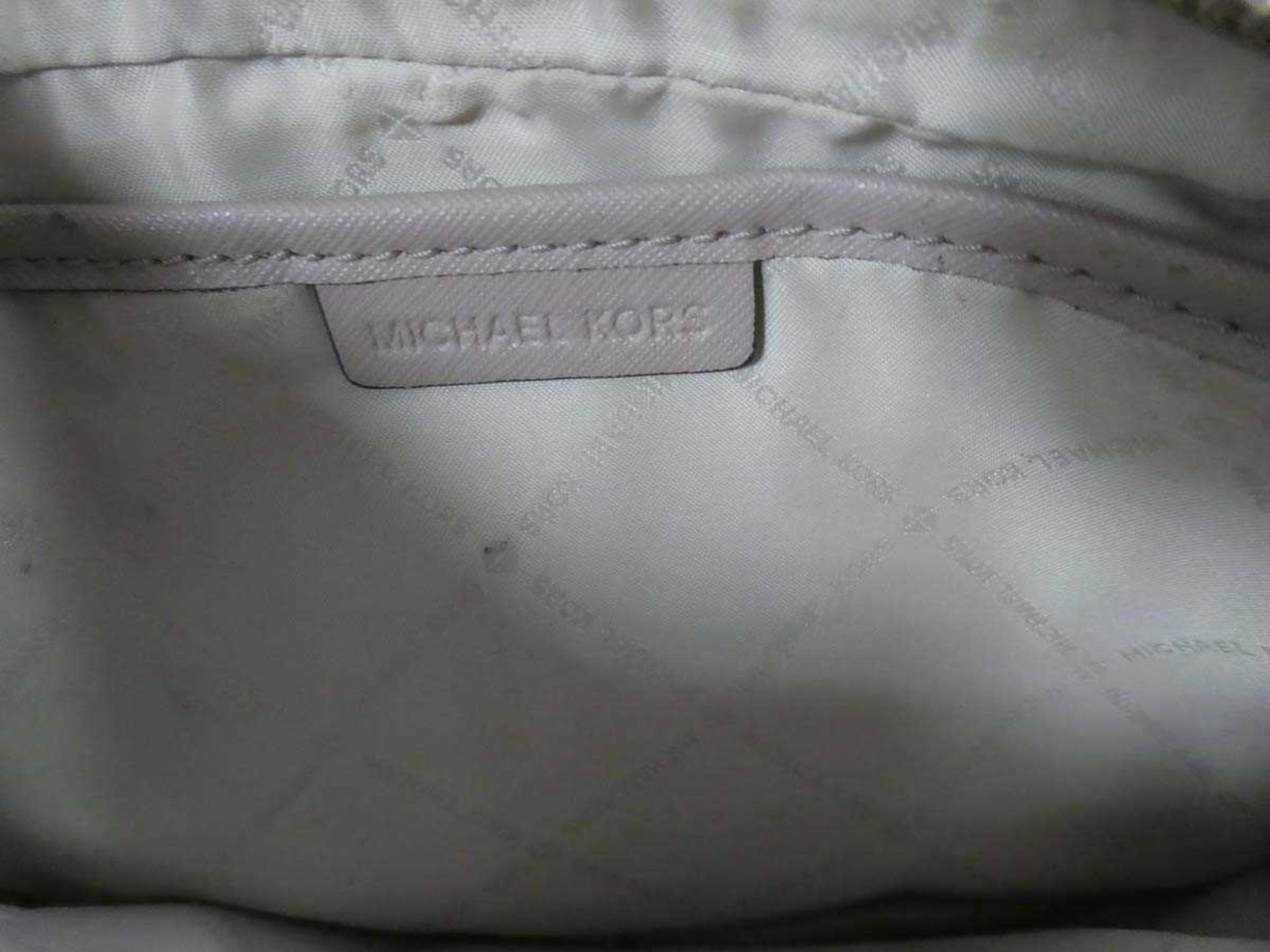 +VAT Michael Kors taupe clutch bag - Image 3 of 3