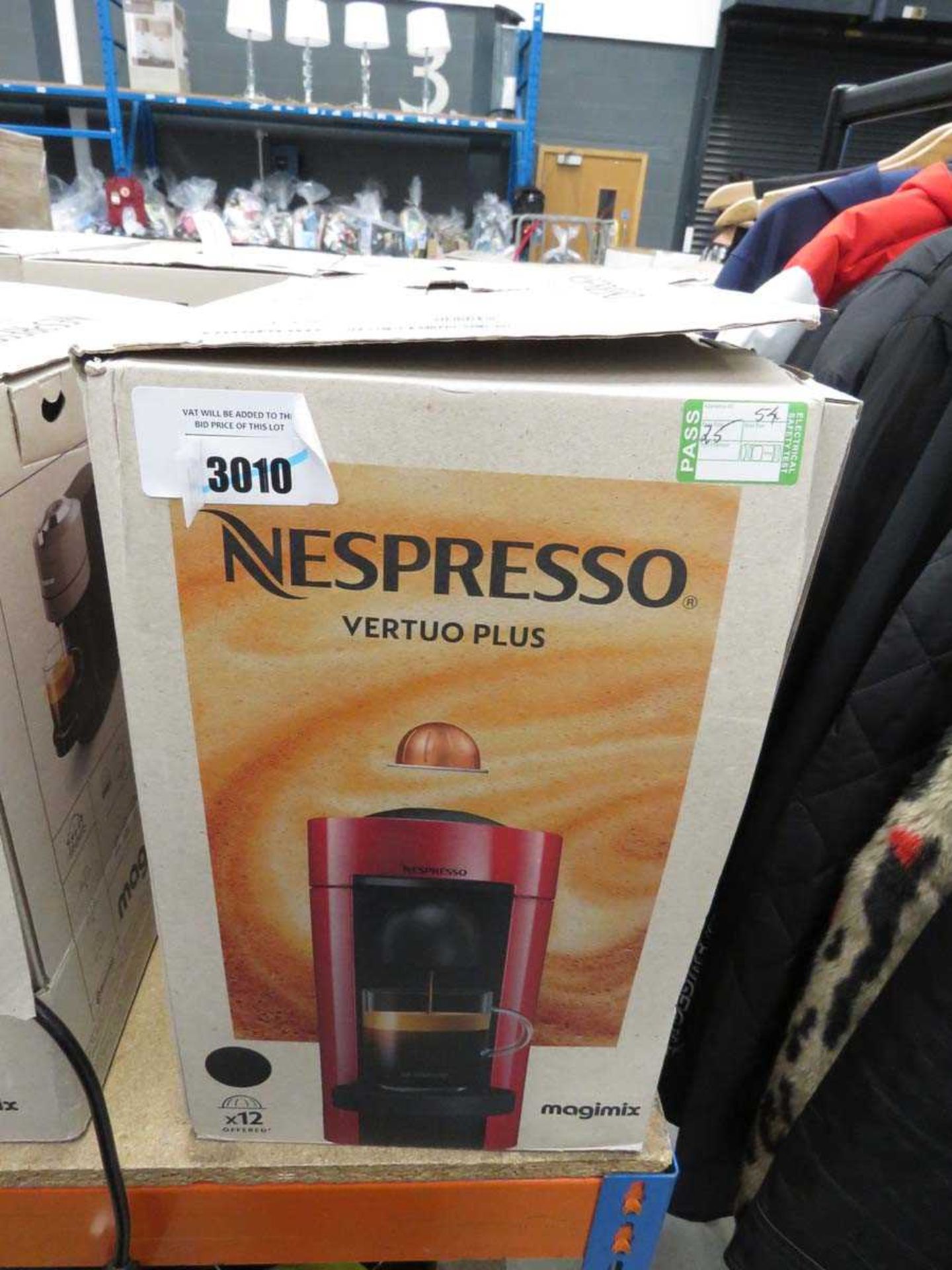 +VAT Nespresso Magimix Vertuo Plus coffee machine