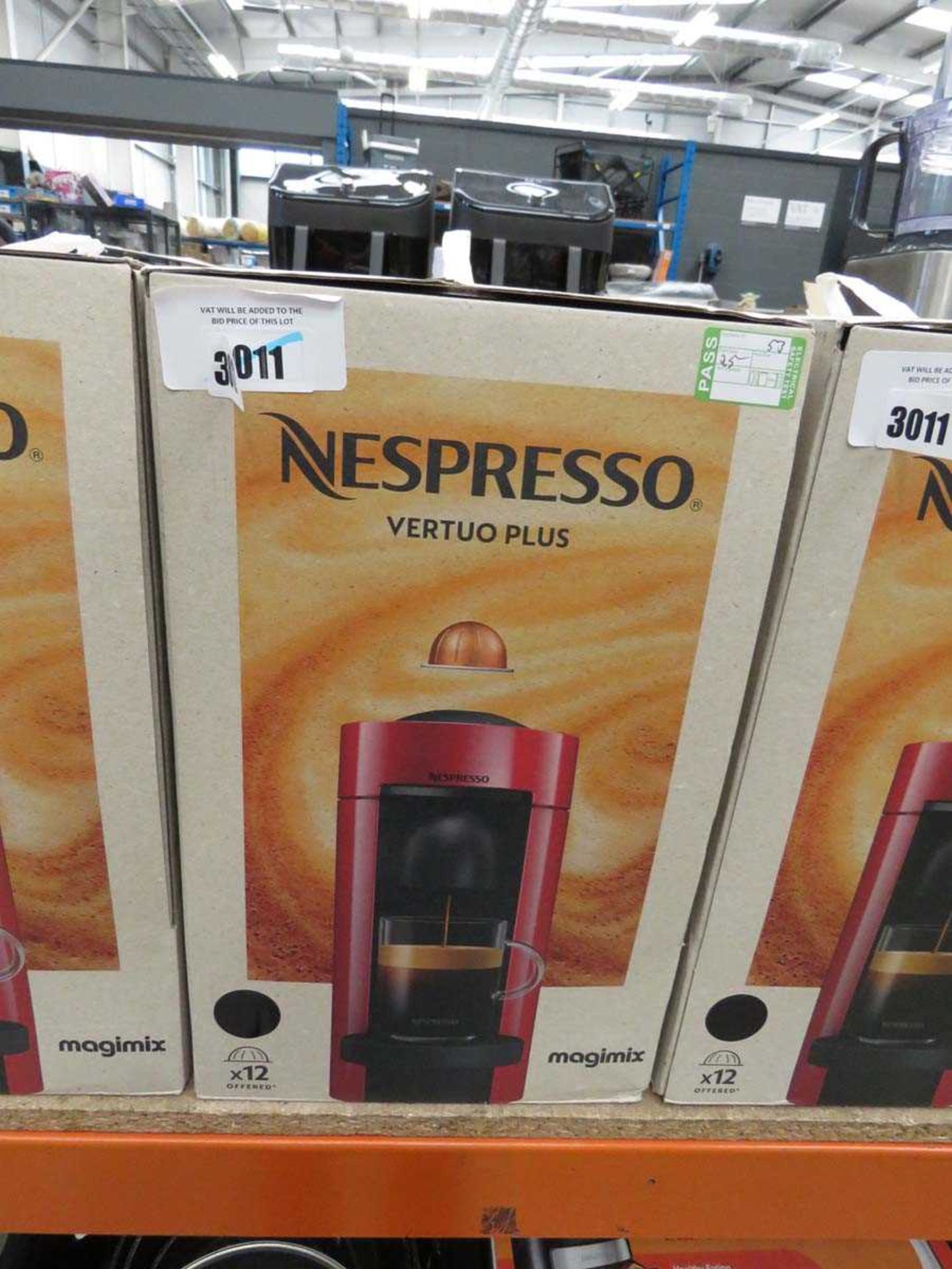 +VAT Nespresso Magimix Vertuo Plus coffee machine