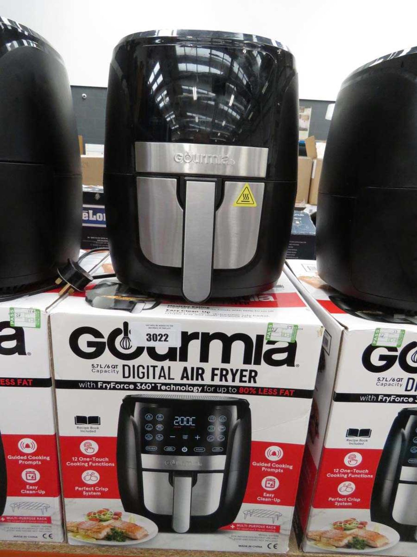 +VAT Gourmia 5.7L digital air fryer