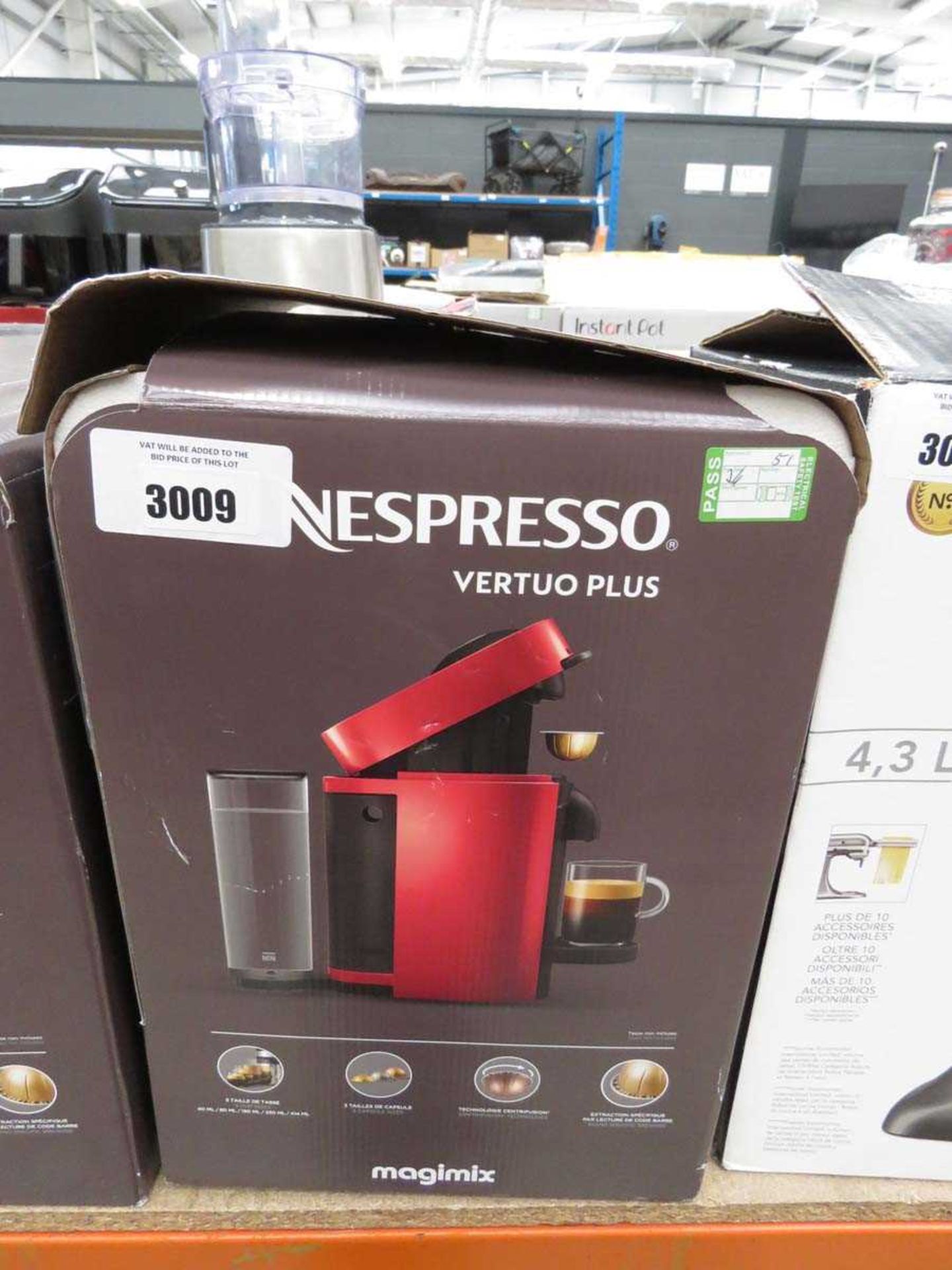 +VAT Nespresso Vertuo Plus Magimix coffee machine