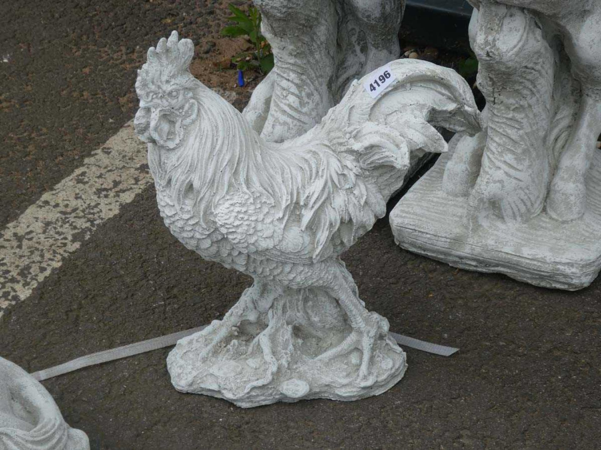 Concrete cockerel