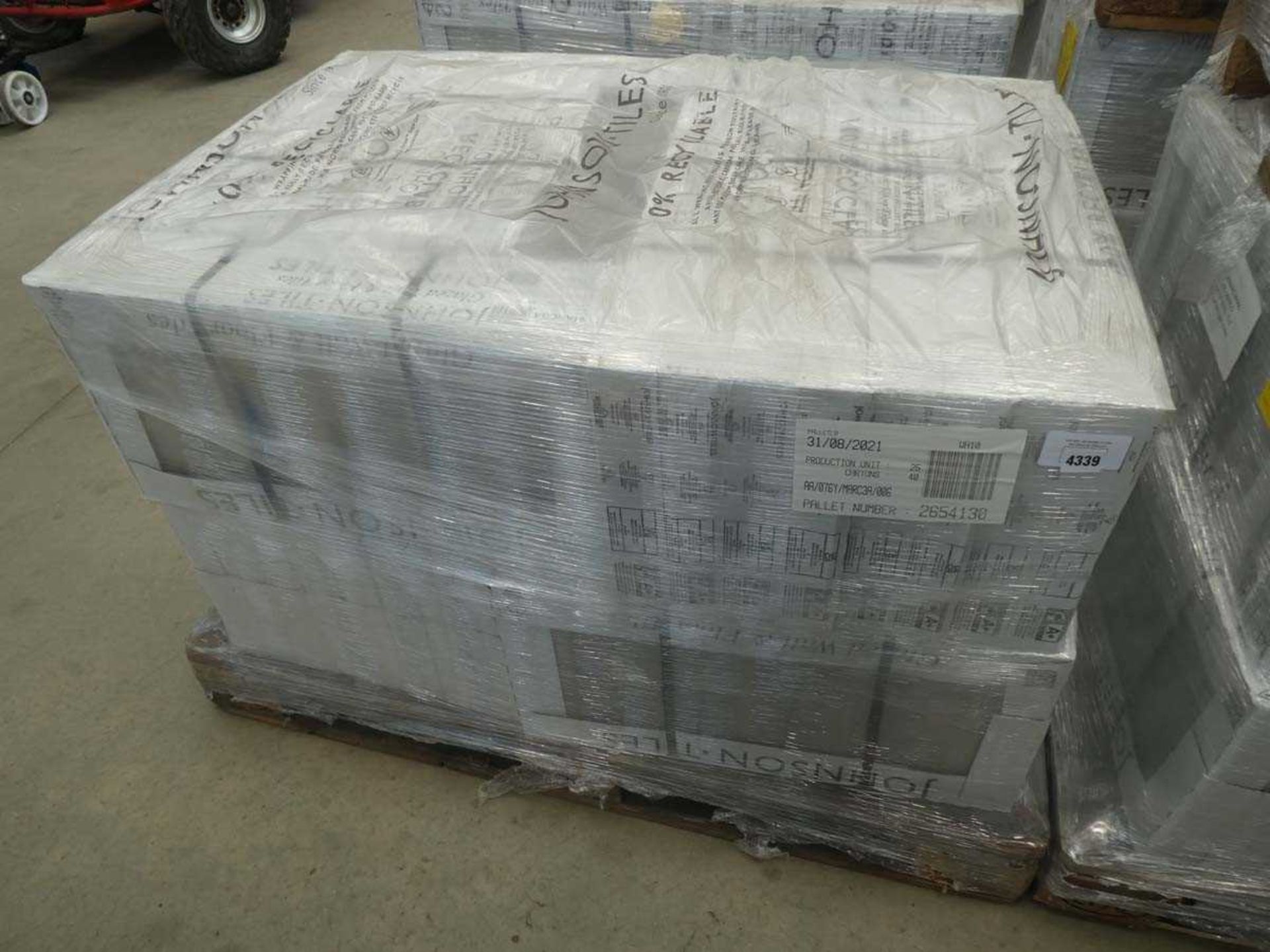 +VAT Pallet containing 40 cartons of 60x30cm Marc cement wall/floor tiles