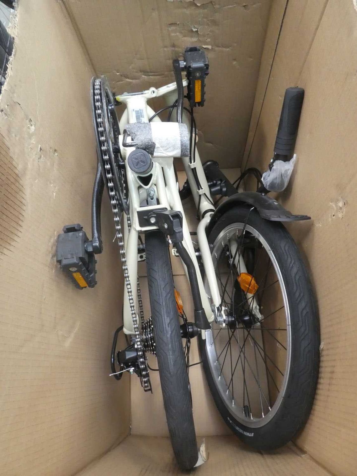 +VAT Tilt boxed fold up bike