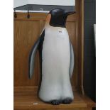 Fibreglass figure of a King Penguin