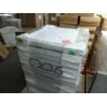 +VAT 14x 800x800mm square skin resin shower trays