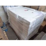+VAT 12x 1400x800mm rectangular skin resin shower trays