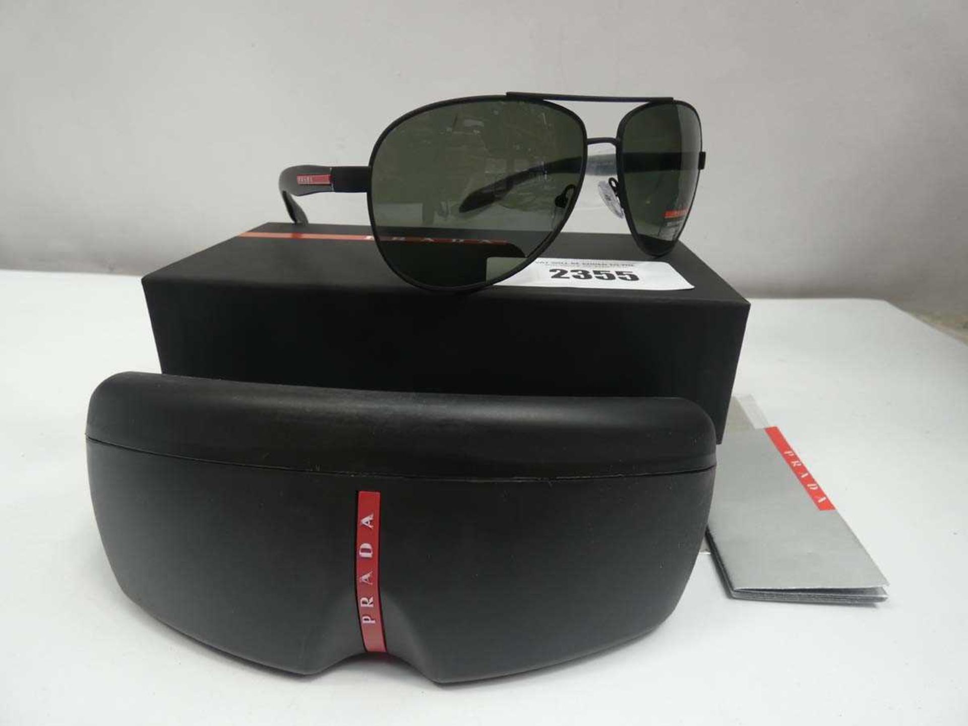 +VAT Prada SPS 53P sunglasses with case and box