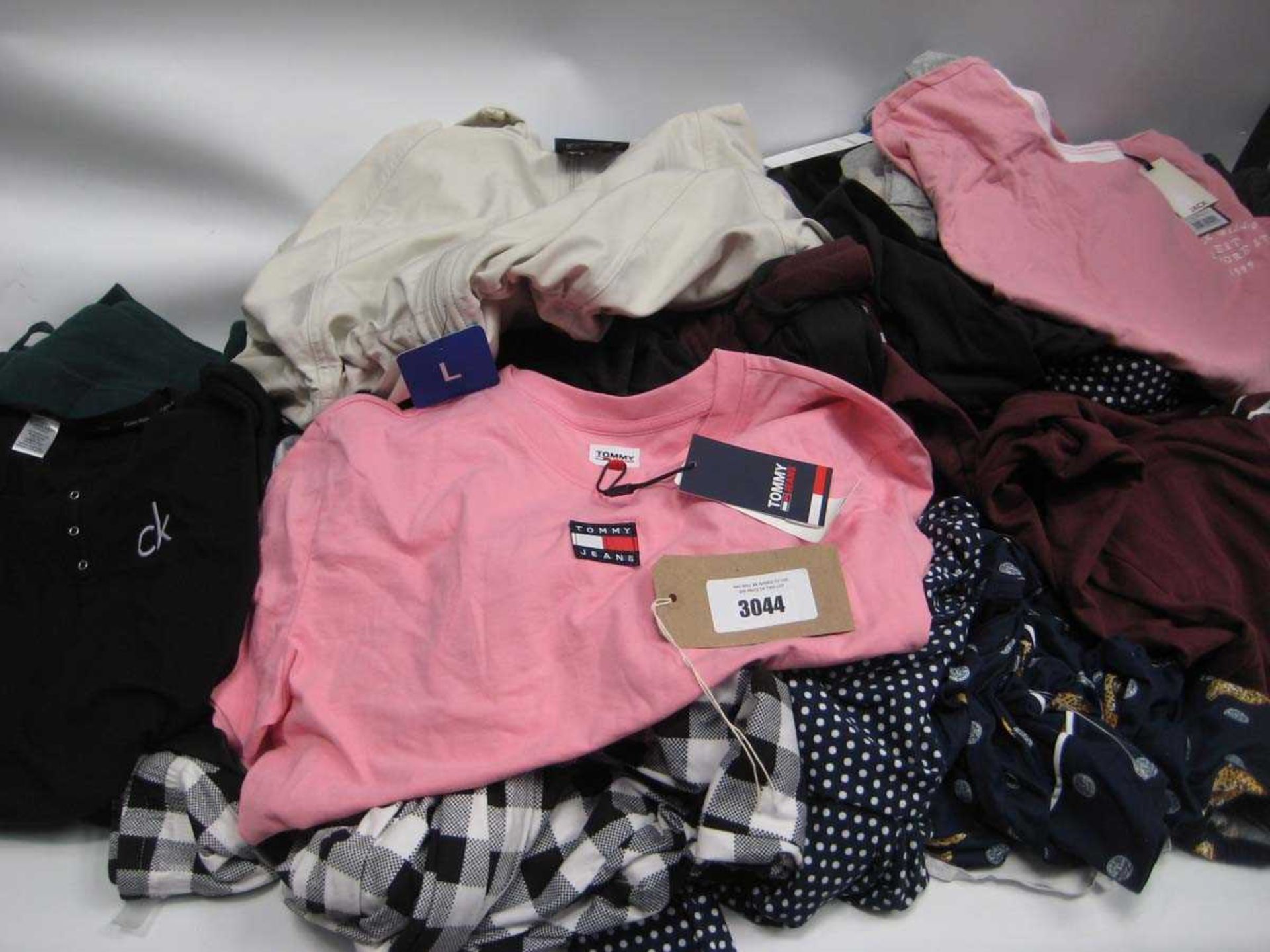 +VAT A bag containing Ladies Clothing and Loungewear in various sizes, including Calvin Klein, Tommy