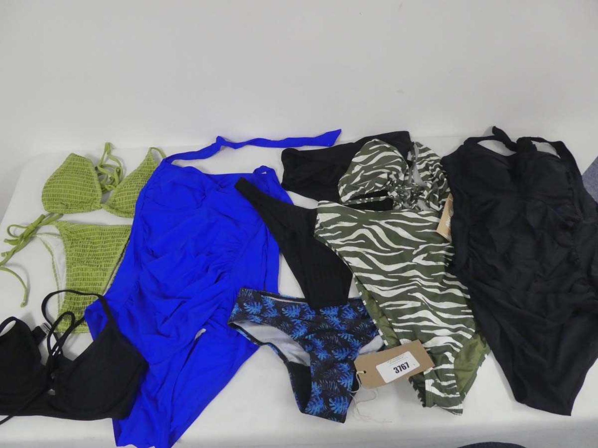 +VAT Selection of swimwear in various styles and sizes
