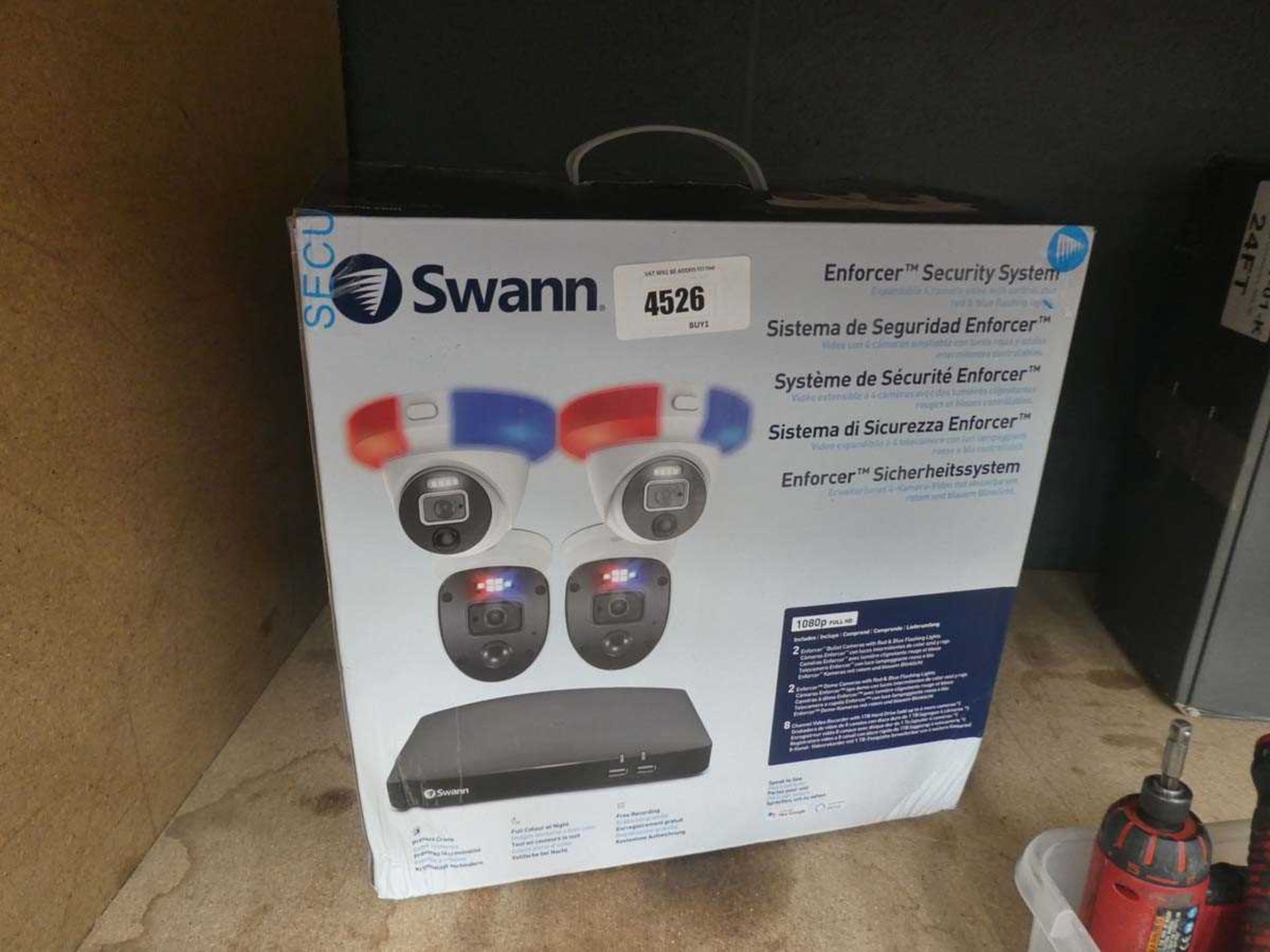 +VAT Swann CCTV camera system