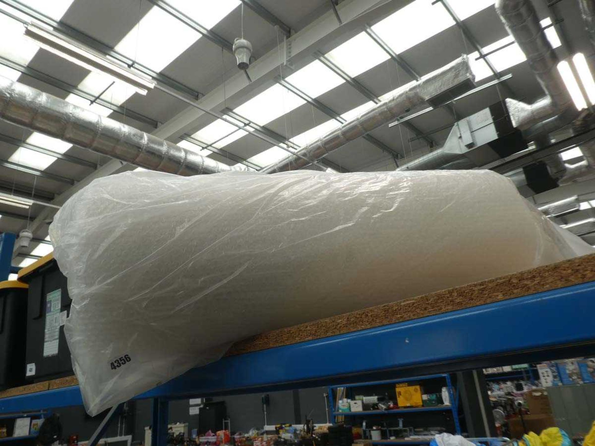 Thin roll of bubble wrap