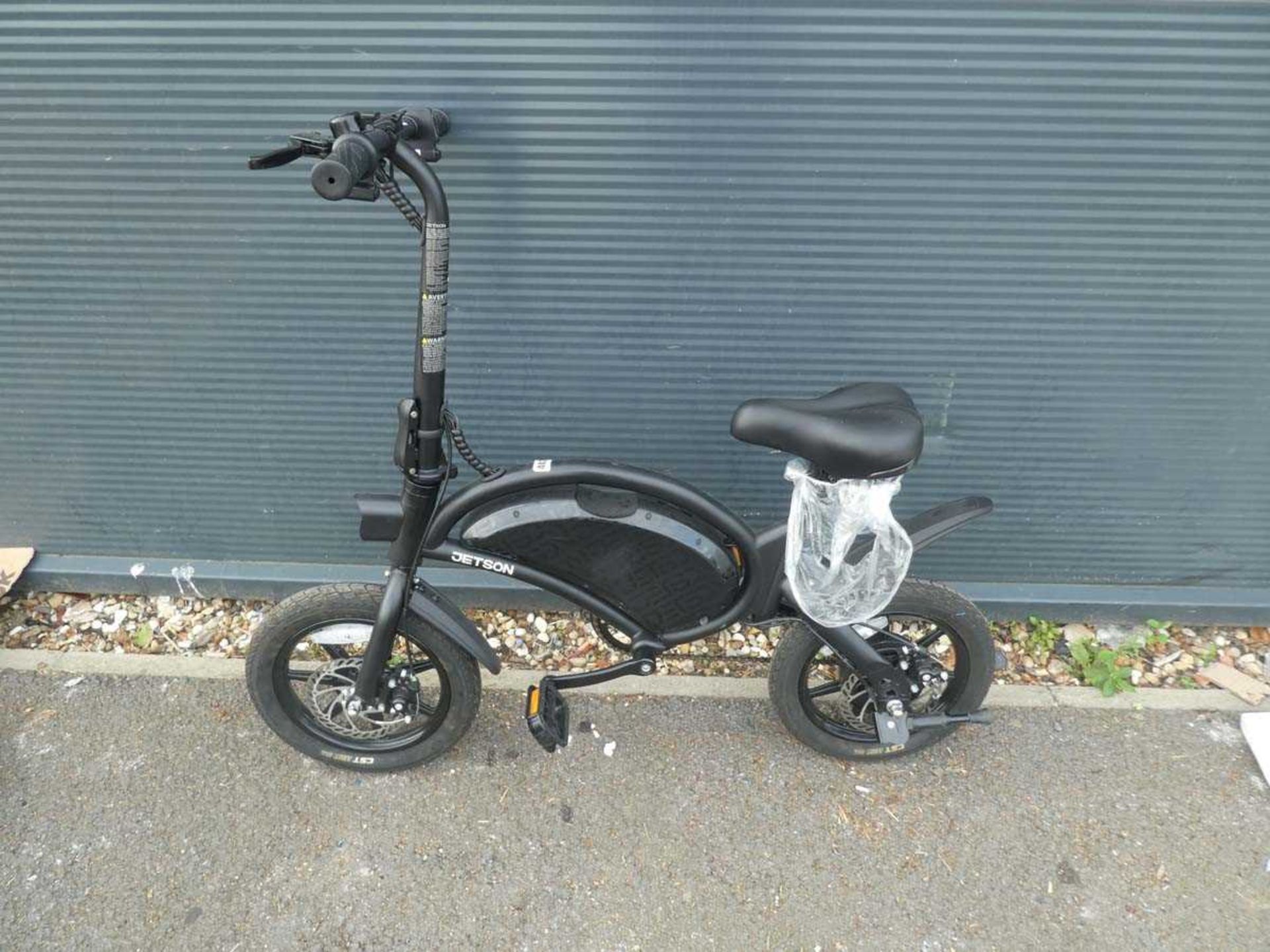 Jetson Bolt electric bike with charger