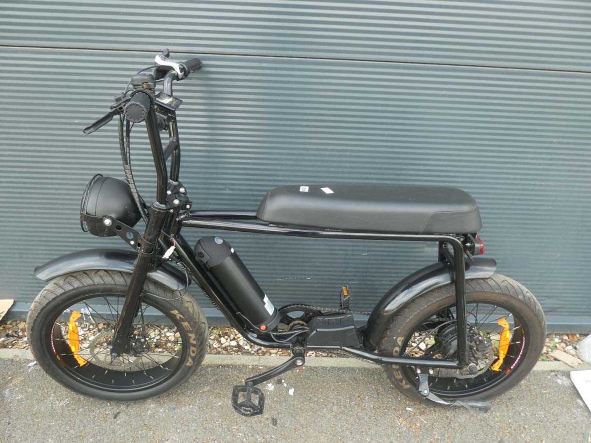 Black Kenda electric bike