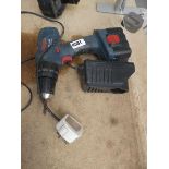 Bosch 14.4v battery drill with two batteries and charger