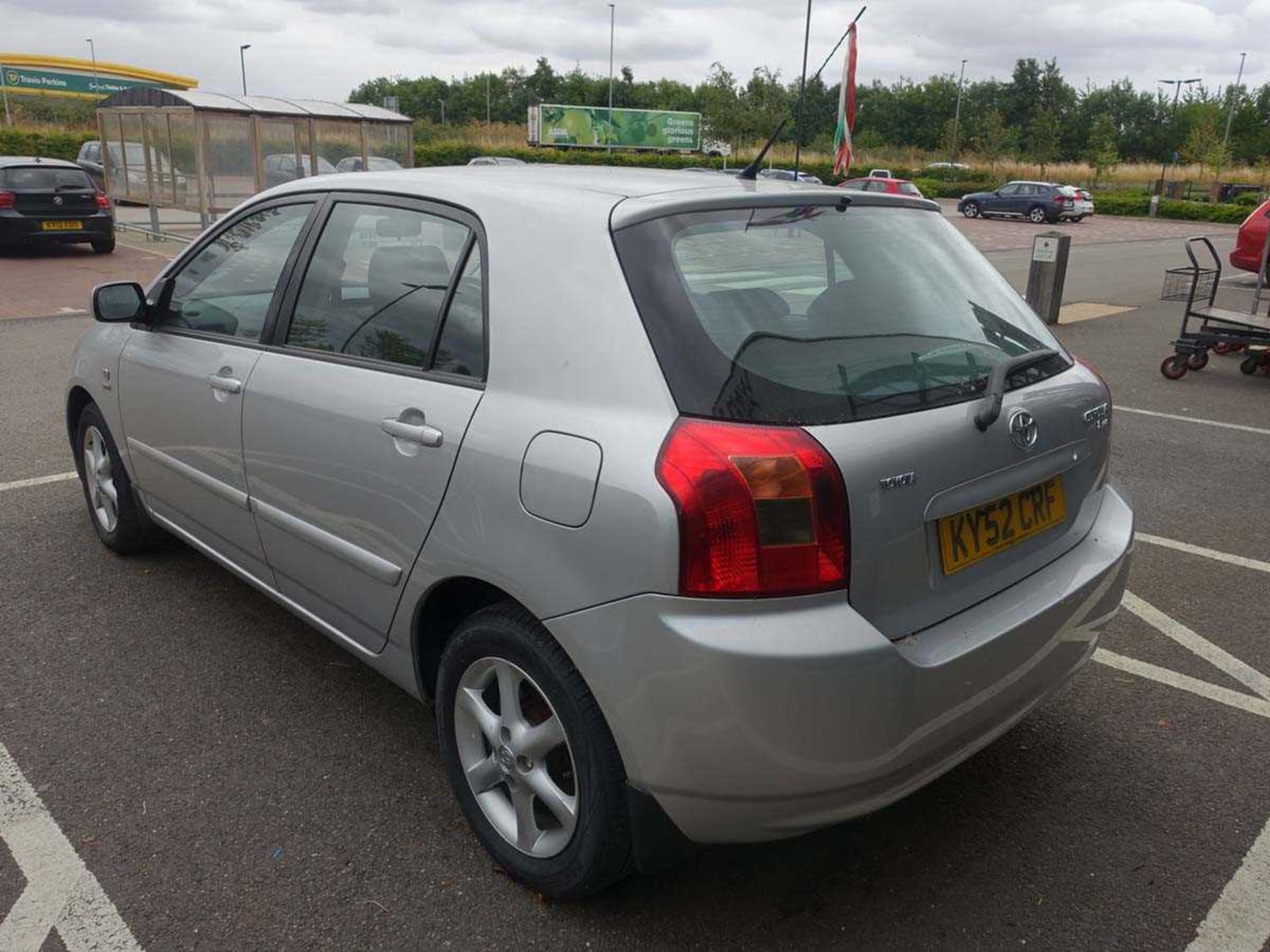 (2002) Toyota Corolla TSpirit VVTi in sliver registration plate KY52 CRF, 1598cc, petrol, first - Image 3 of 9