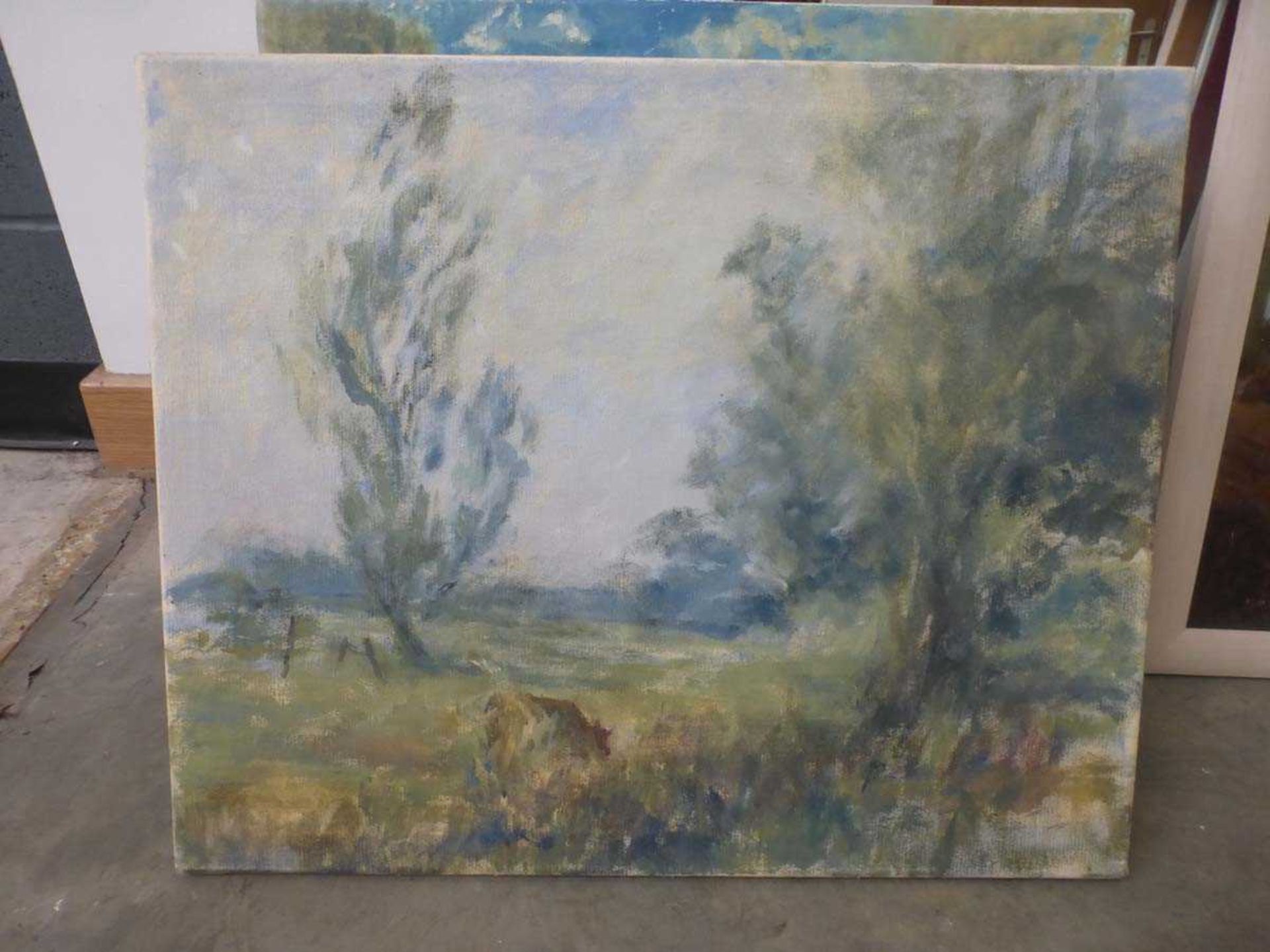 Kathleen M. Downing (Hertfordshire artist), nineteen landscape paintings (19) - Image 10 of 21