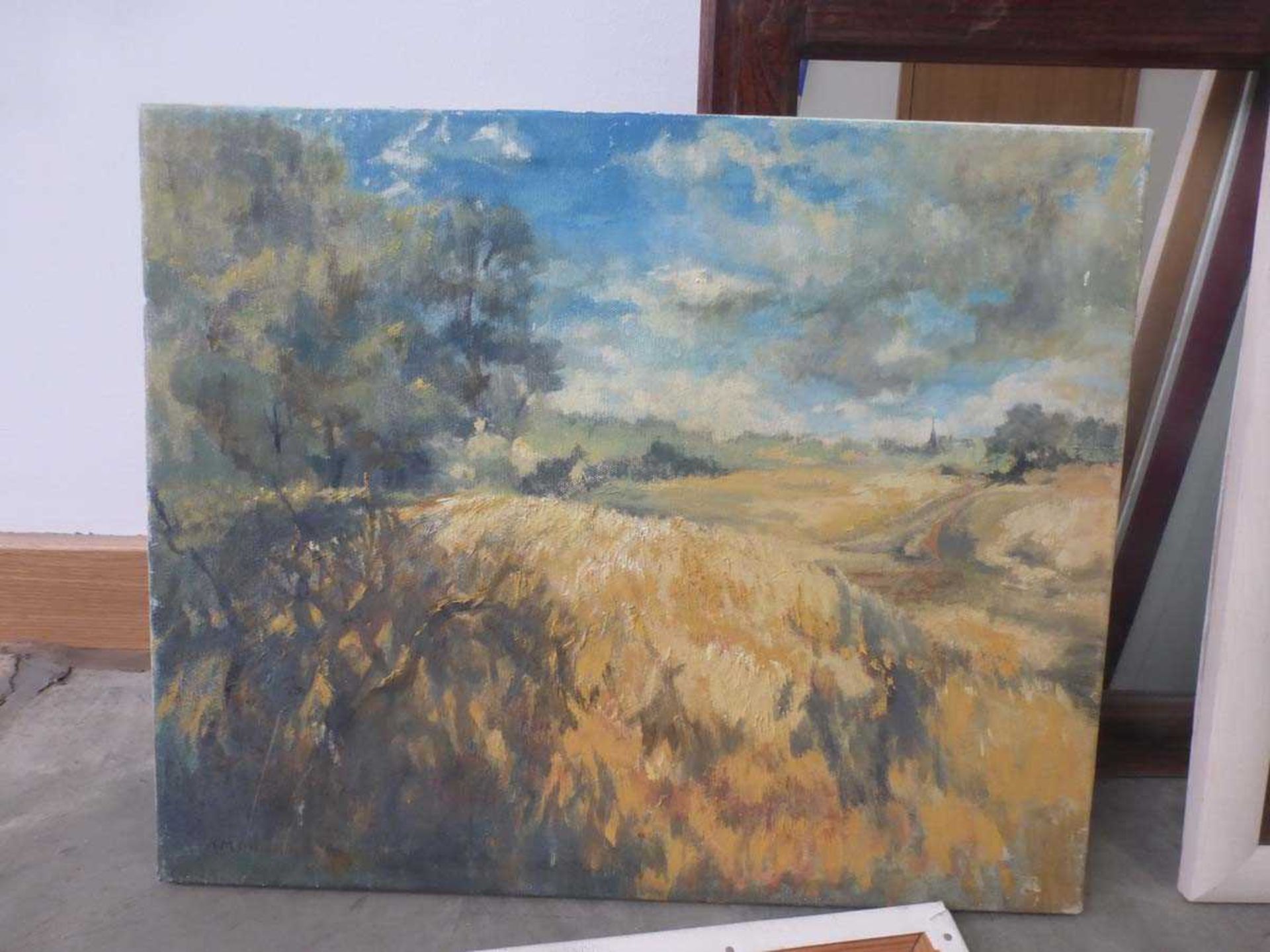 Kathleen M. Downing (Hertfordshire artist), nineteen landscape paintings (19) - Image 3 of 21