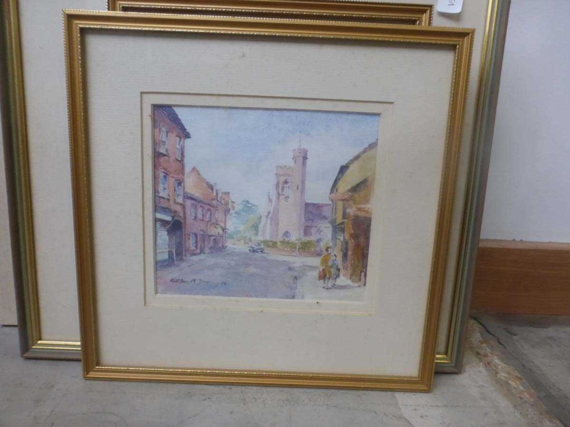 Kathleen M. Downing (Hertfordshire artist), fifteen landscape and townscape paintings (15) - Image 7 of 15
