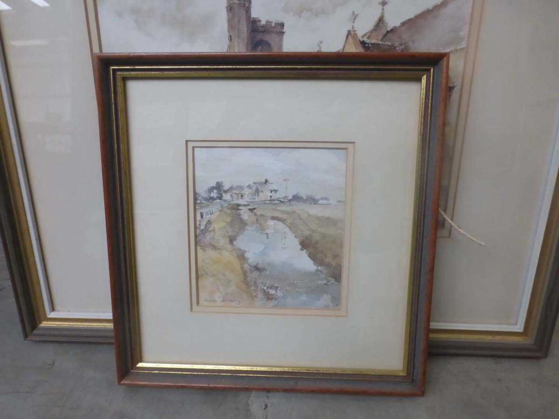 Kathleen M. Downing (Hertfordshire artist), fifteen landscape and townscape paintings (15)