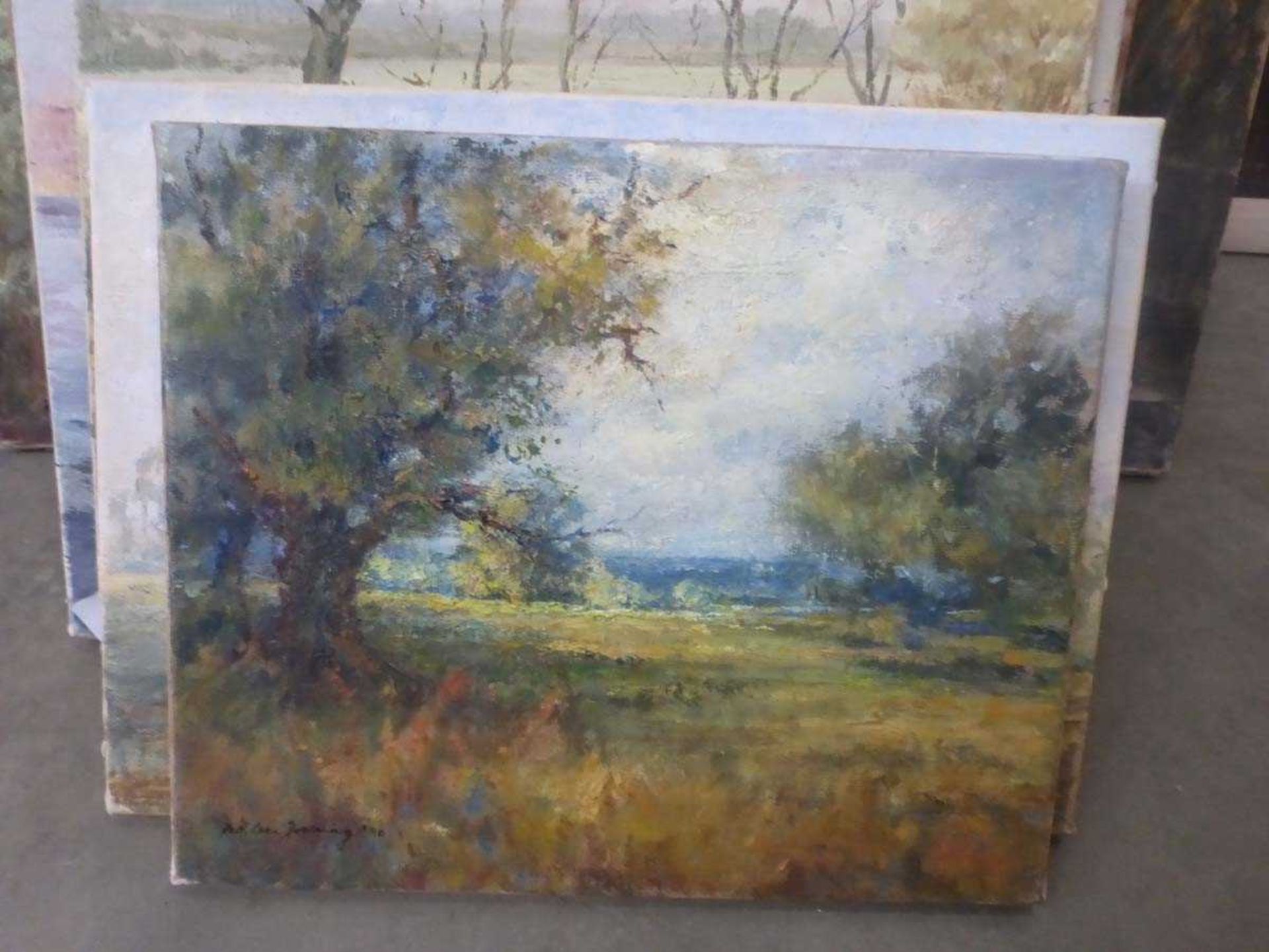 Kathleen M. Downing (Hertfordshire artist), nineteen landscape paintings (19)