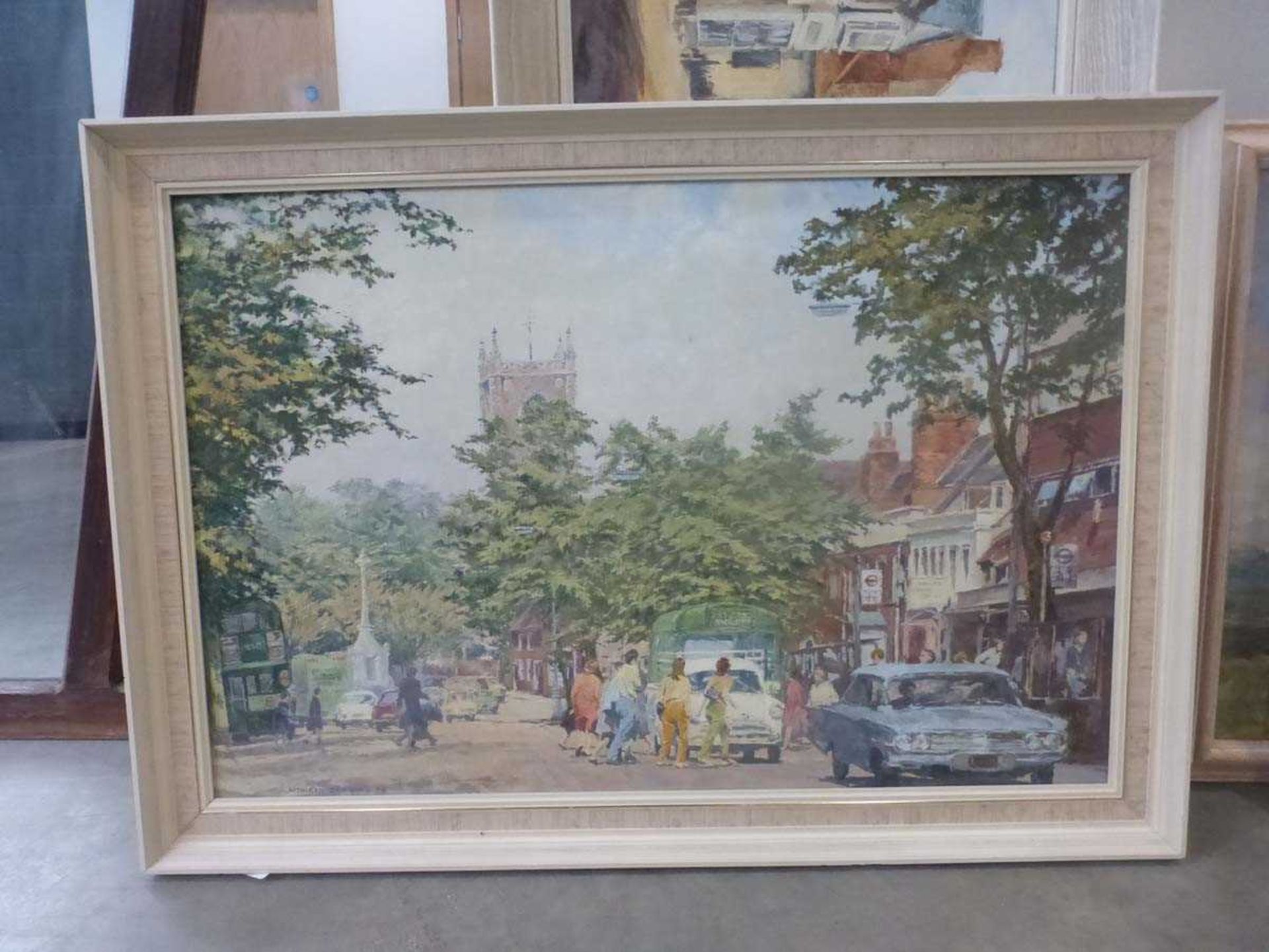 Kathleen M. Downing (Hertfordshire artist), four paintings depicting Hertfordshire views (4) - Image 2 of 4