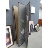 Pair of Chinese 3 fold room dividers
