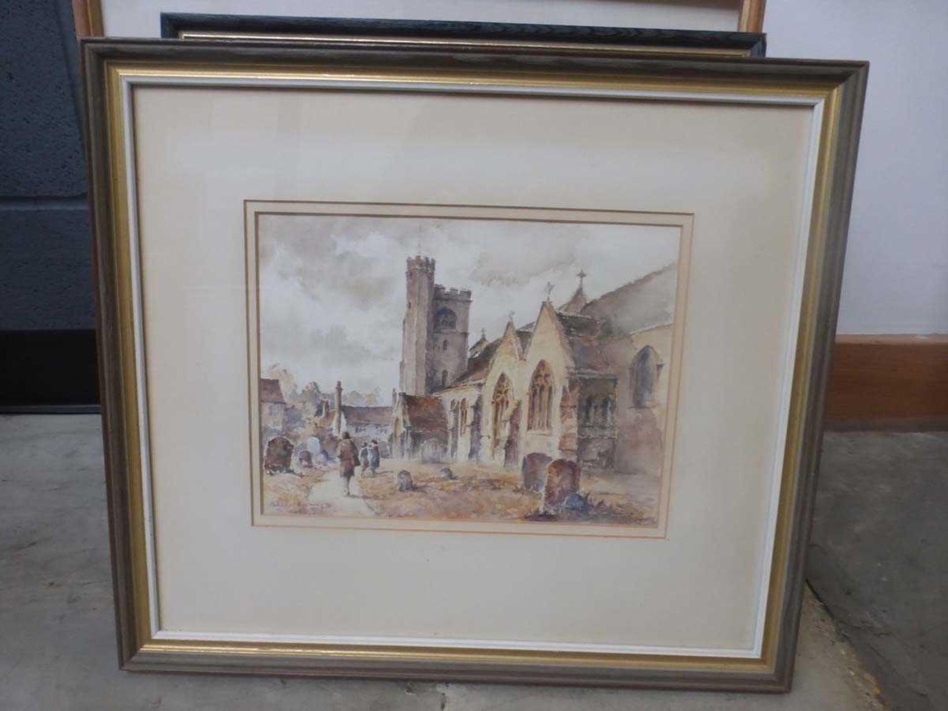 Kathleen M. Downing (Hertfordshire artist), fifteen landscape and townscape paintings (15) - Image 15 of 15