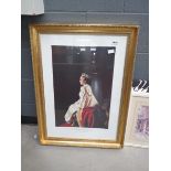 Framed print of Queen Elizabeth II