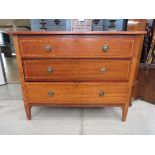 Edwardian chest of 3 drawers