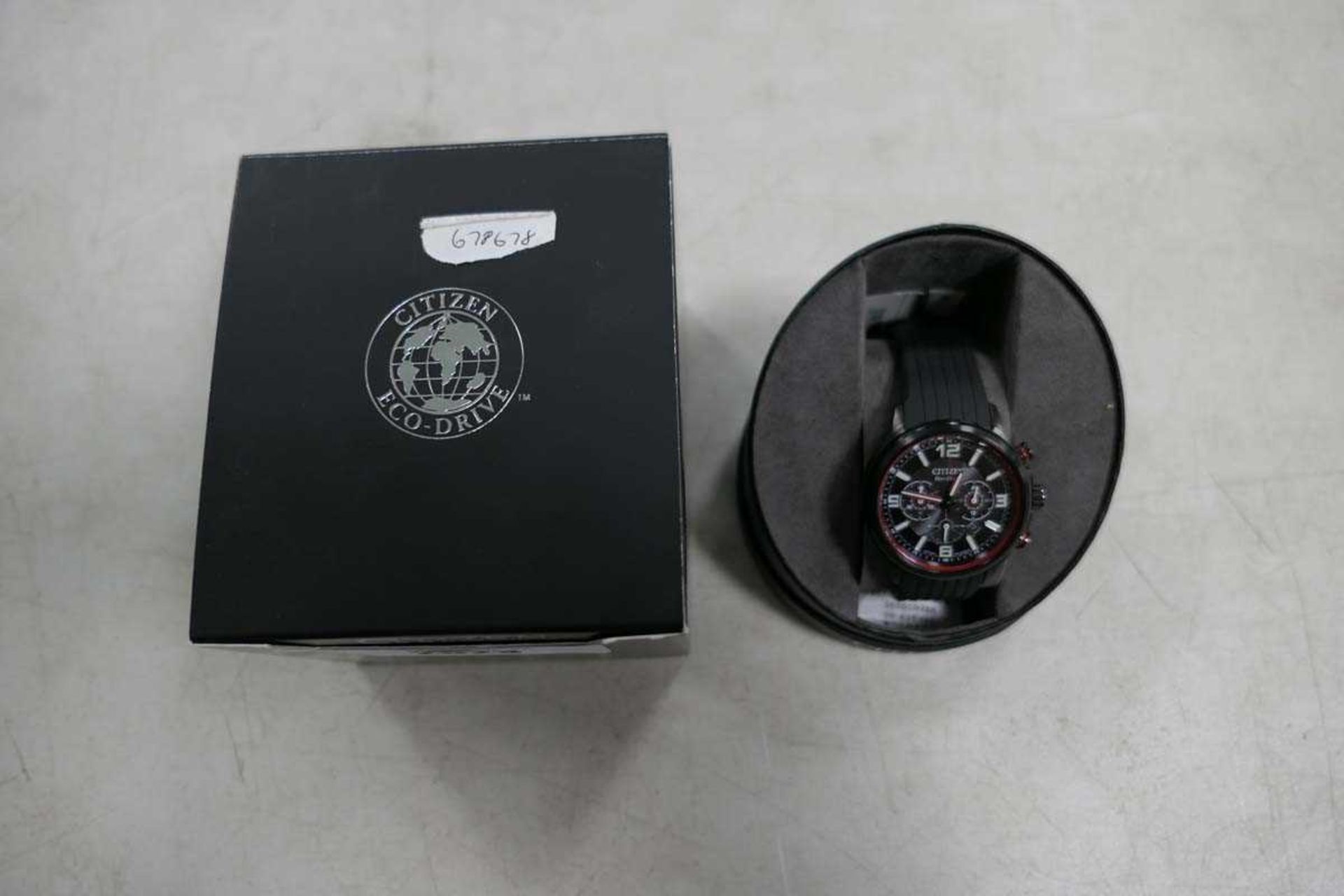 +VAT Citizen EcoDrive gents wristwatch, boxed