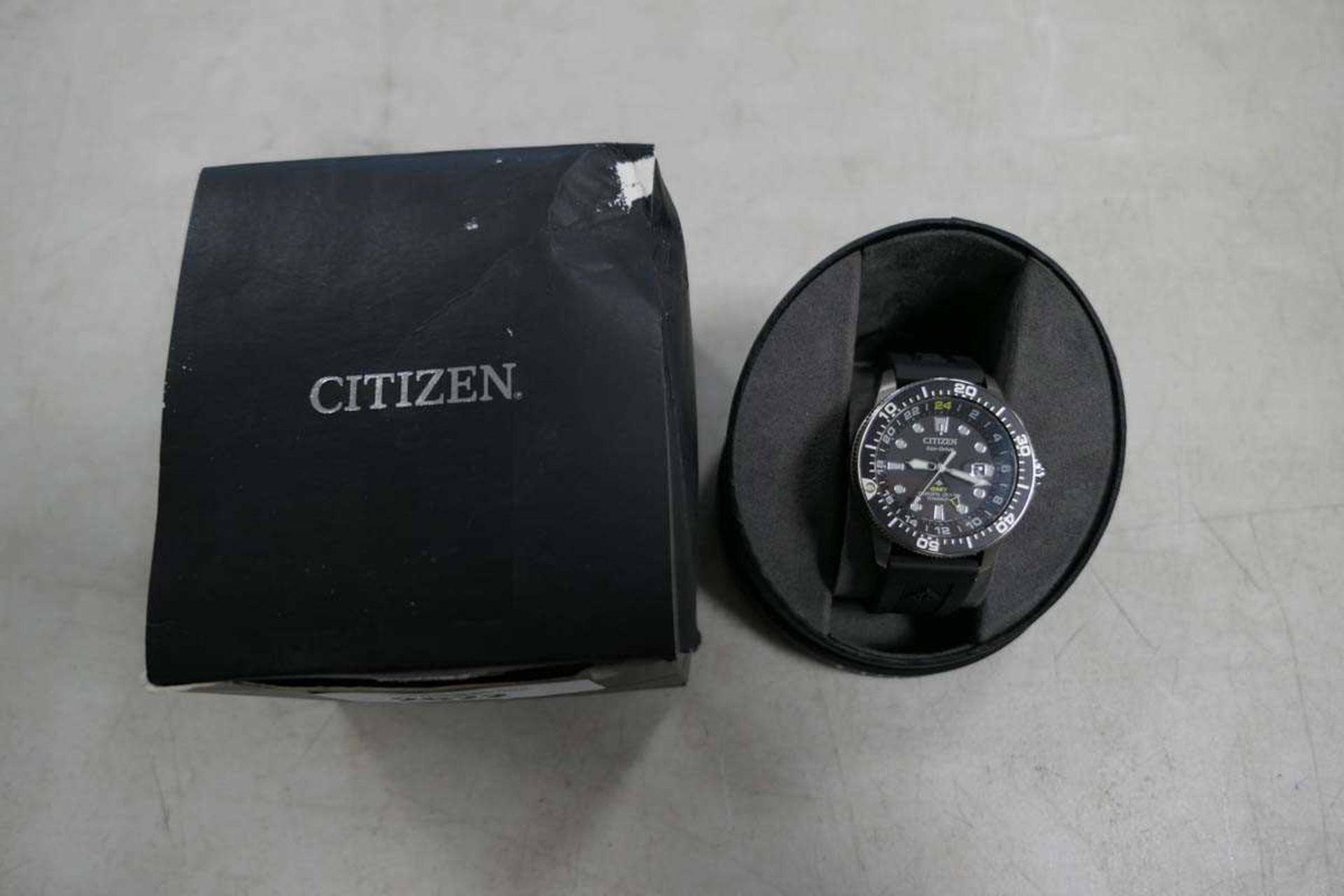 +VAT Citizen EcoDrive diver's edition wristwatch, boxed