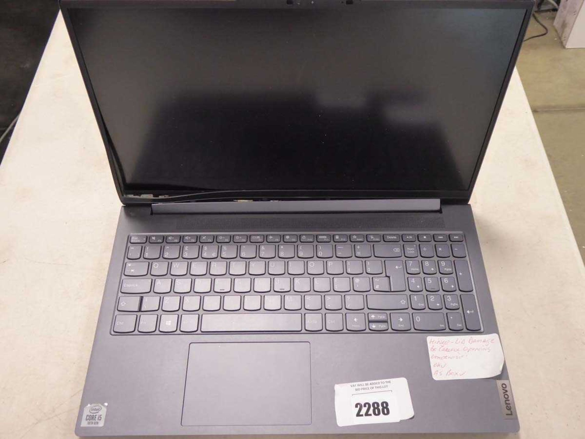 +VAT Lenovo Yoga Slim 7 laptop with Intel i5 10th generation processor, 8gb RAM, 256gb storage,