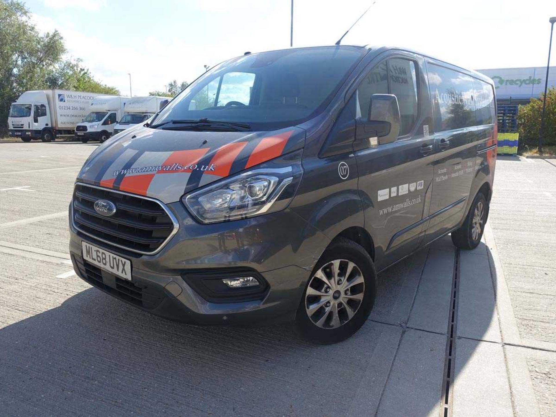 +VAT 2018 (68 plate) Ford Transit Custom 300 2 litre diesel panel van, Mot to 28th September 2022, - Image 8 of 13