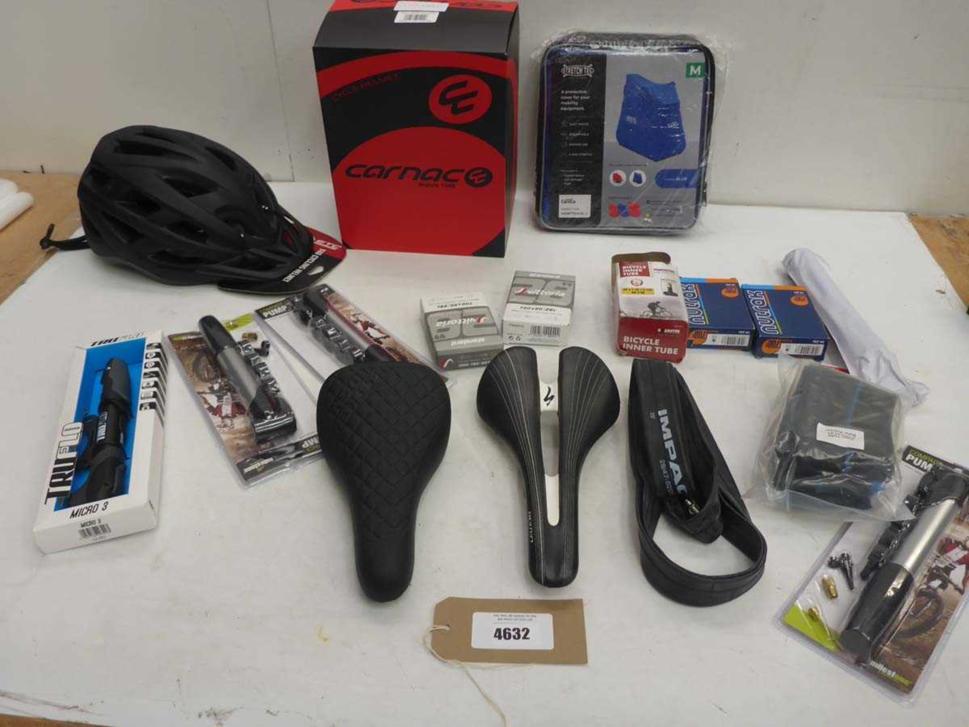 +VAT Romin specialized & Aitken Odyssey bicycle saddle, Truflo Micro 3 and other bike pumps, inner