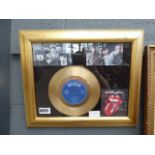 Rolling stones wall plaque