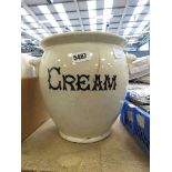 Victorian cream pot (AF)
